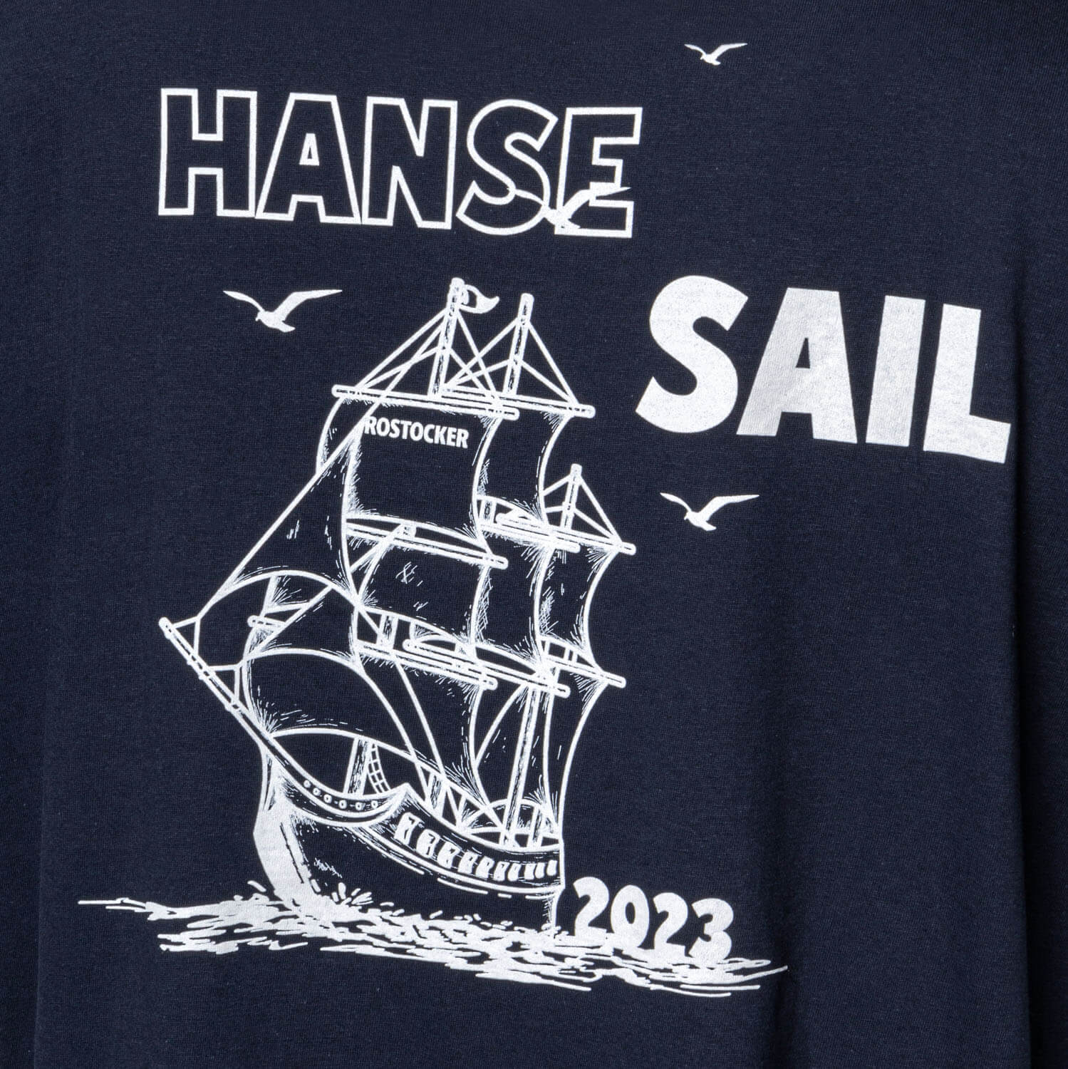 Rostocker Damen T-Shirt HANSE SAIL 2023, Gr. M