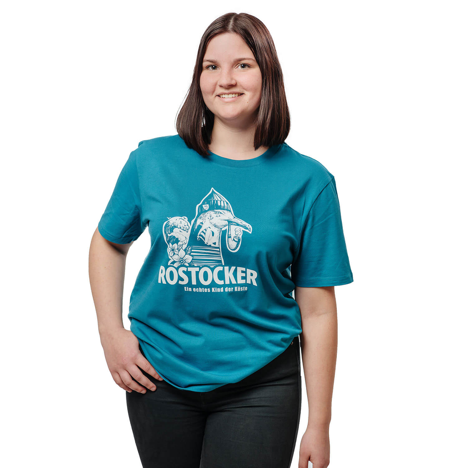 Rostocker T-Shirt "Möwe", Gr. M