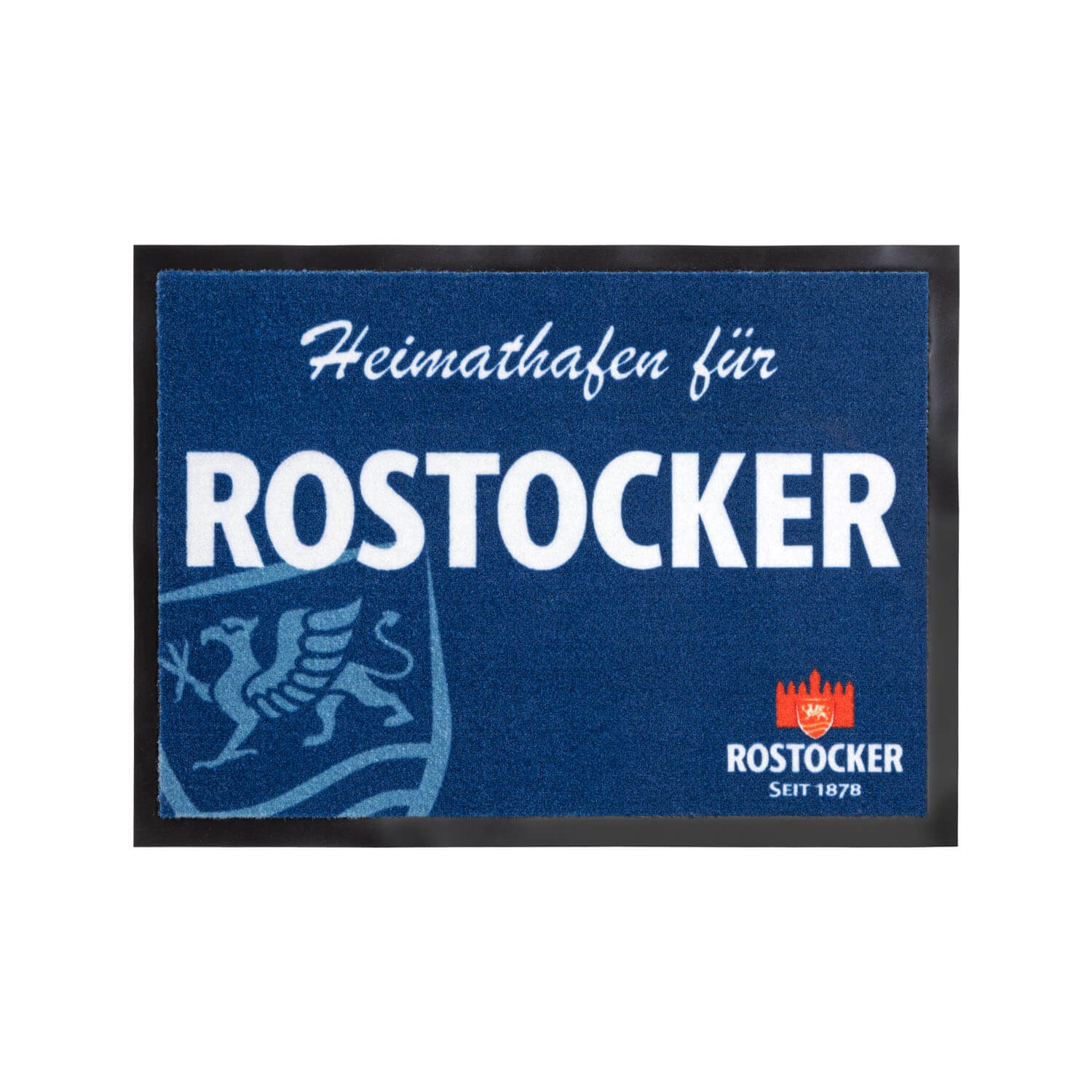 Rostocker Fußmatte "Heimathafen"
